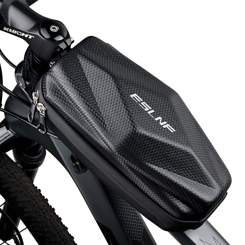 Eslnf Bicycle Front Beam Bag Eva Hard Shell Front Hanging Bag Mountain Highway Vehicle Waterproof Upper Tube Bag Bicycle Hardshell Bag