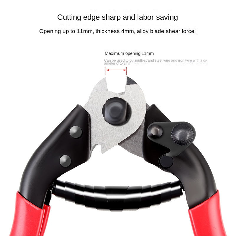Mountain Bike Line Clamp Bicycle Cable Cutters Brake Transmission Pipe Inner Wire Steel Wire Multifunction Pliers