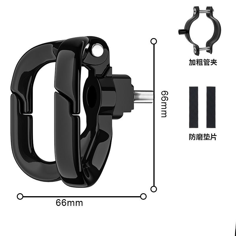 Electric Scooter Hook Front Universal Multi-Functional Modification Accessories No-Drill Battery Scooter Motorcycle Handlebar Hanging Hook