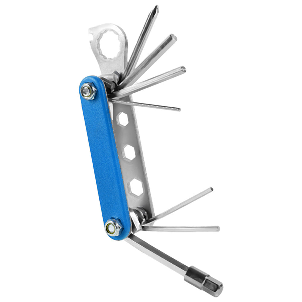 Bicycle Repair Tools Road Bike Car Repair Tools Outdoor Cycling Multifunctional Wrench Mountain Bike Tire Repair Kit