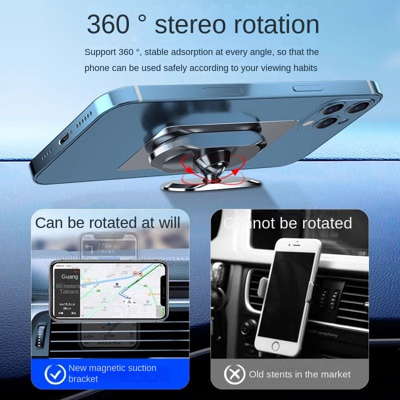 2024New Car Mobile Phone Bracket Car for Car Interior Navigation Super Strong Magnetic Bracket