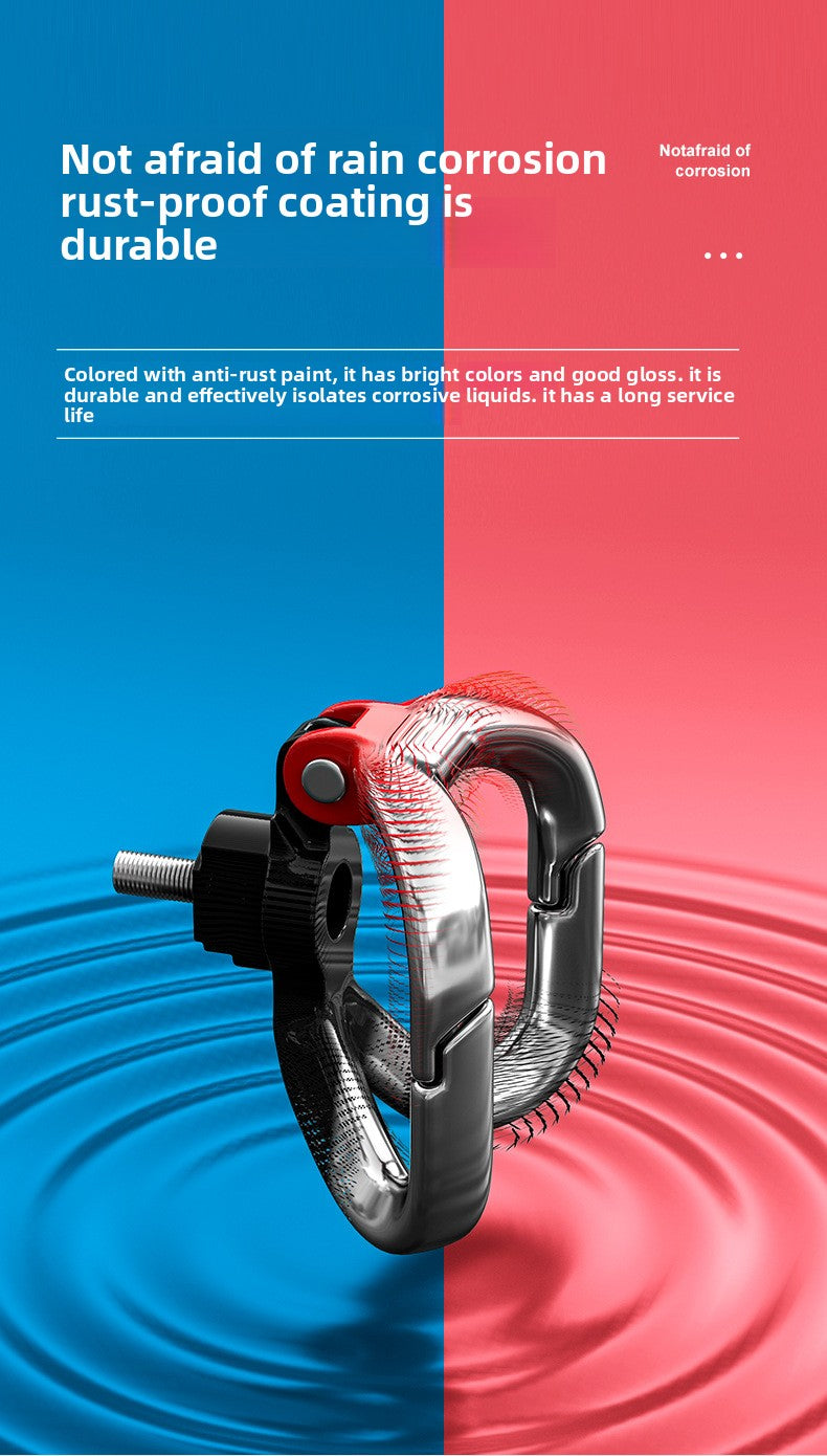 Electric Scooter Hook Front Universal Multi-Functional Modification Accessories No-Drill Battery Scooter Motorcycle Handlebar Hanging Hook