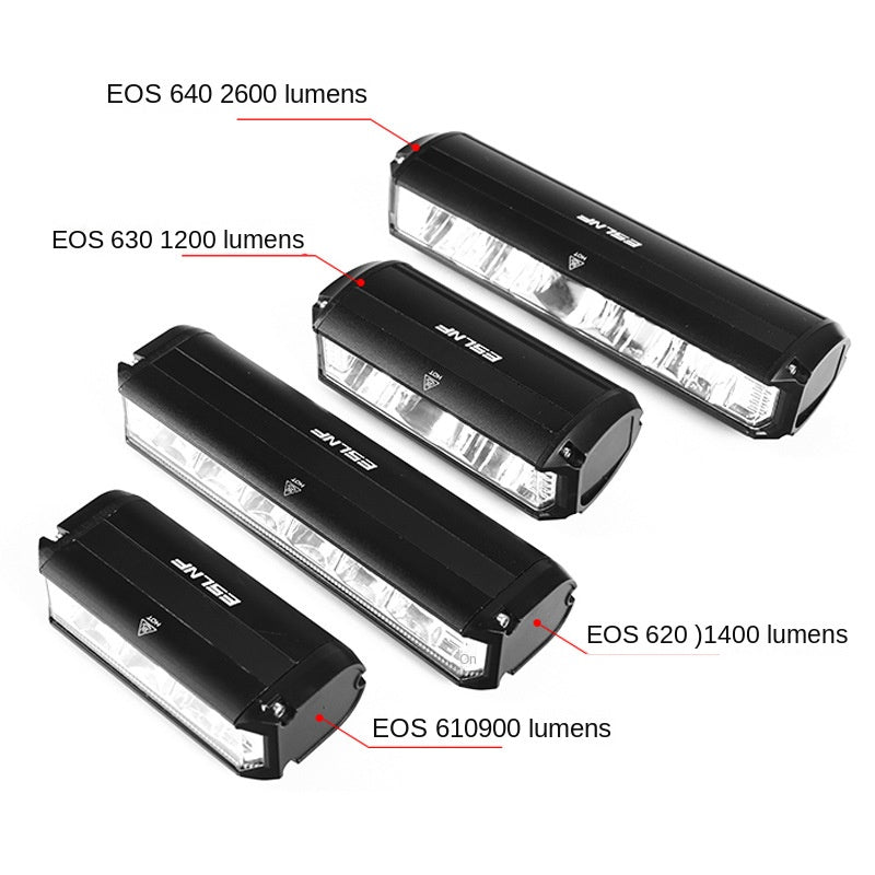 Customized 640 Bicycle Light USB Rechargeable Aluminum Alloy Headlight 2600 Lumen High Bright Night Riding Outdoor Cycling Fixture