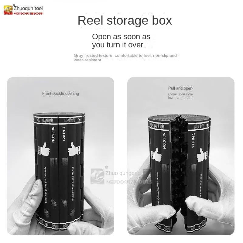 128 in one original new screwdriver set magnetic manual full precision mobile phone computer y type