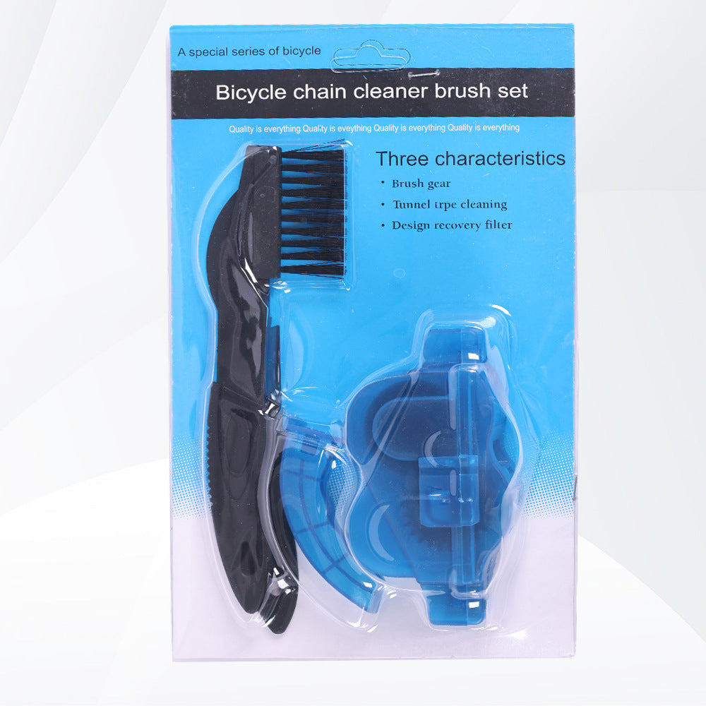 Bicycle Chain Cleaner Suit Bicycle Chain Washing Tool Mountain Bike Chain Cleaner Chain Cleaner plus Brush