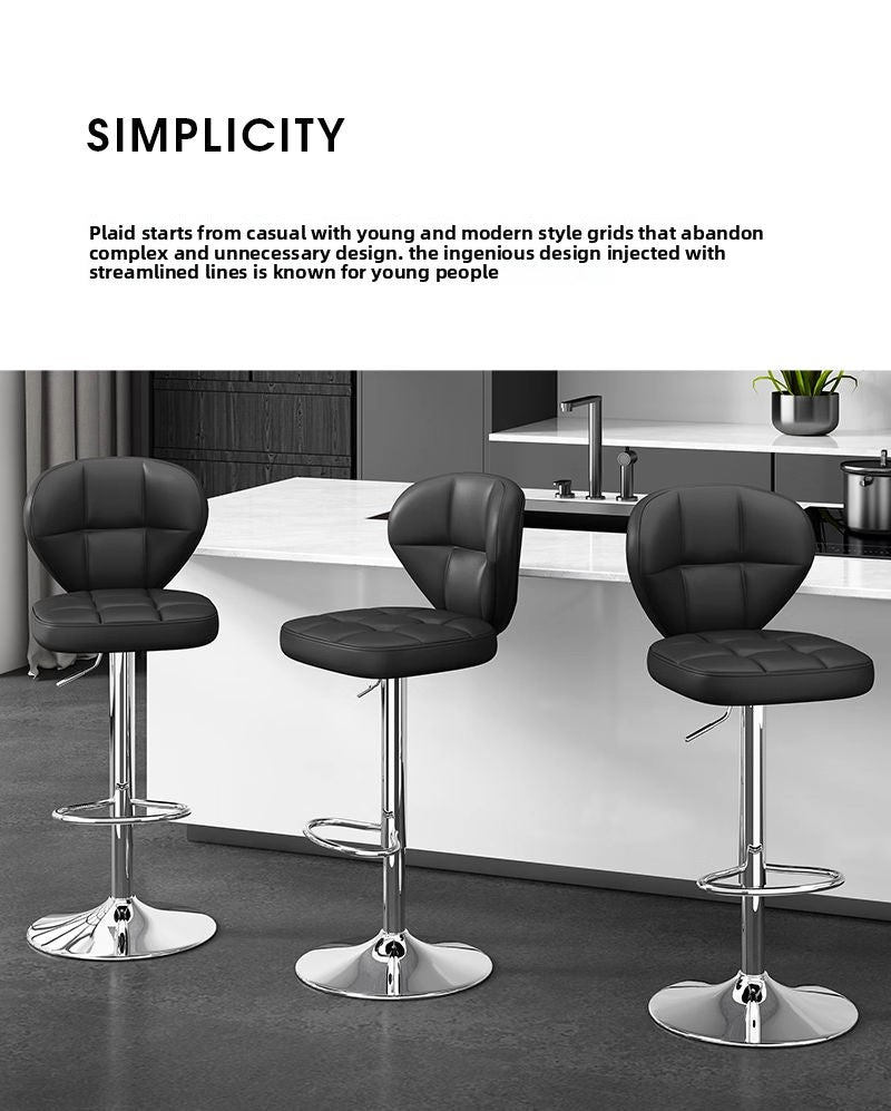 Kerun Bar Stool Internet Celebrity Bar Chair Adjustable High Stool Home Bar Stool Modern Simple Bar Chair Cashier Counter High Stool