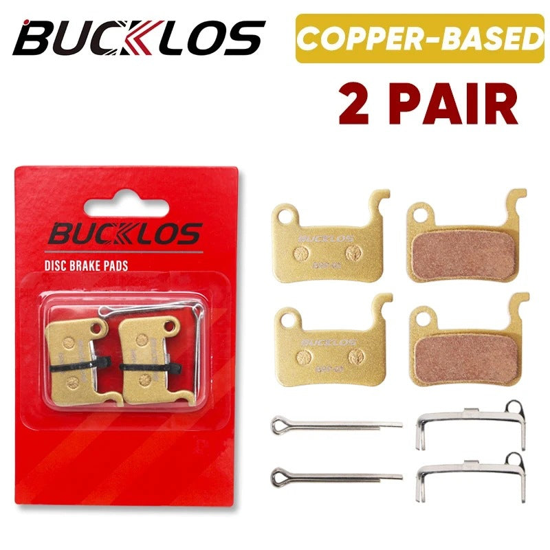 BUCKLOS Mountain Bike Cooling Pads A01S Ceramic Resin Brake Pads M06/M07 Disc Brake Blocks