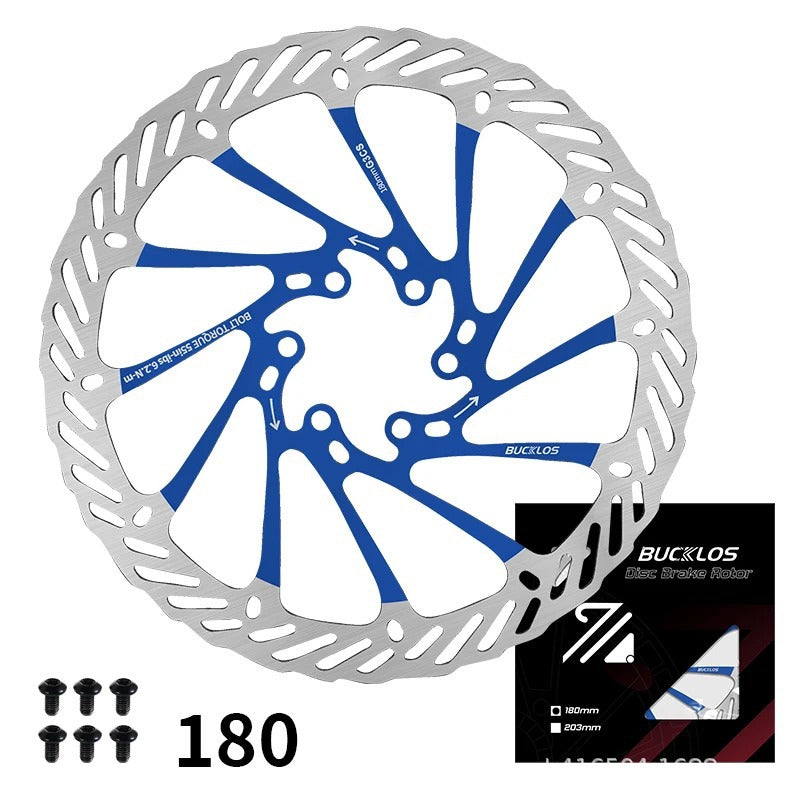 Bicycle Disc Brake Cooling Hydraulic Brake Rotor 6 Bolt