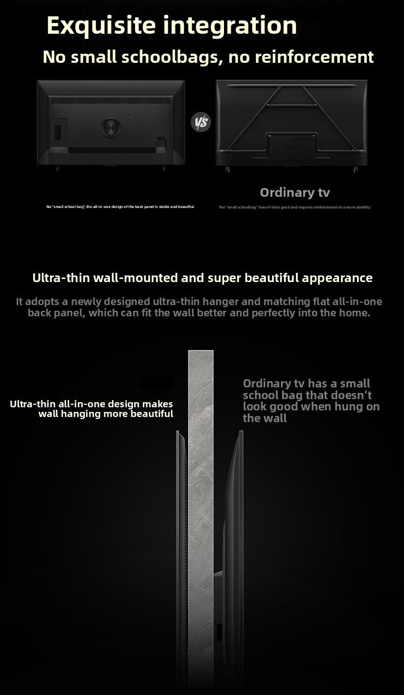 TCL TV 55inch 240Hz High Refresh Mini Quantum Dot Soundbar 4+64GB TV T5L