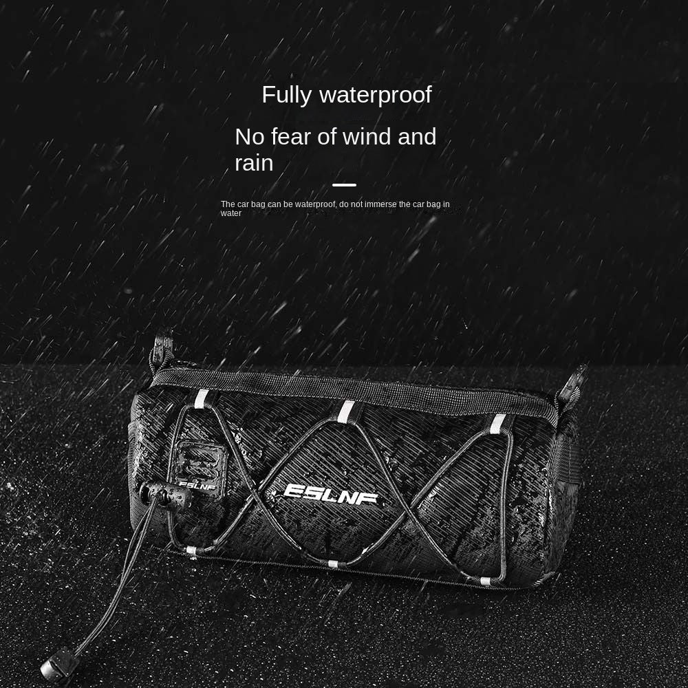 Bicycle Front Beam Bag Mountain Bike Upper Tube Bag Road Bike Waterproof Saddle Bag Bicycle Storage Bag Cycling Fixture Large