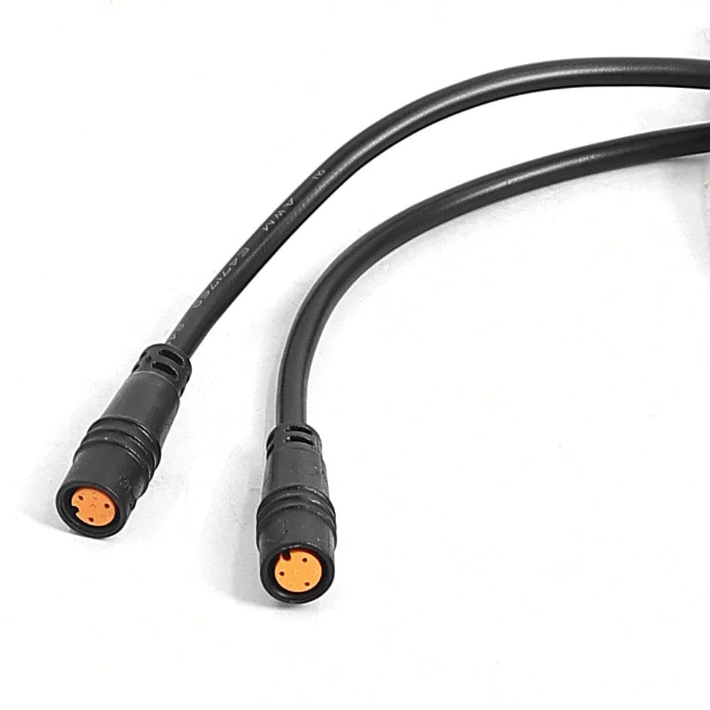 Ebike Signal Sensor Waterproof Main Cable Y-Splitter 1-to-2 Power Connector for BBS01 BBSHD Mid Drive Motor Kit