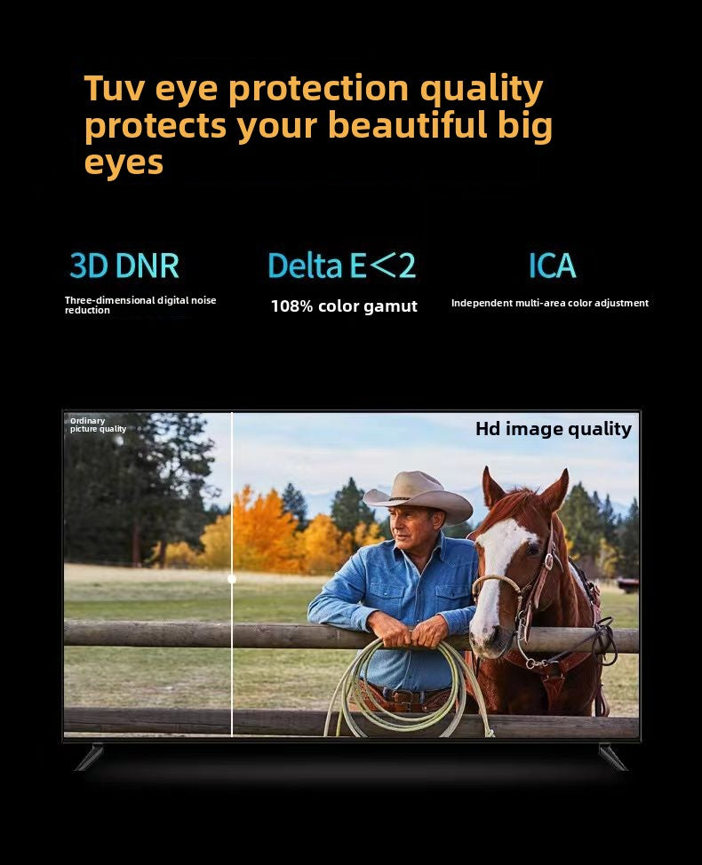 2025 Top New Model Original Imported Frameless 100inch TV 55/65/75/85 HD Voice Full Screen