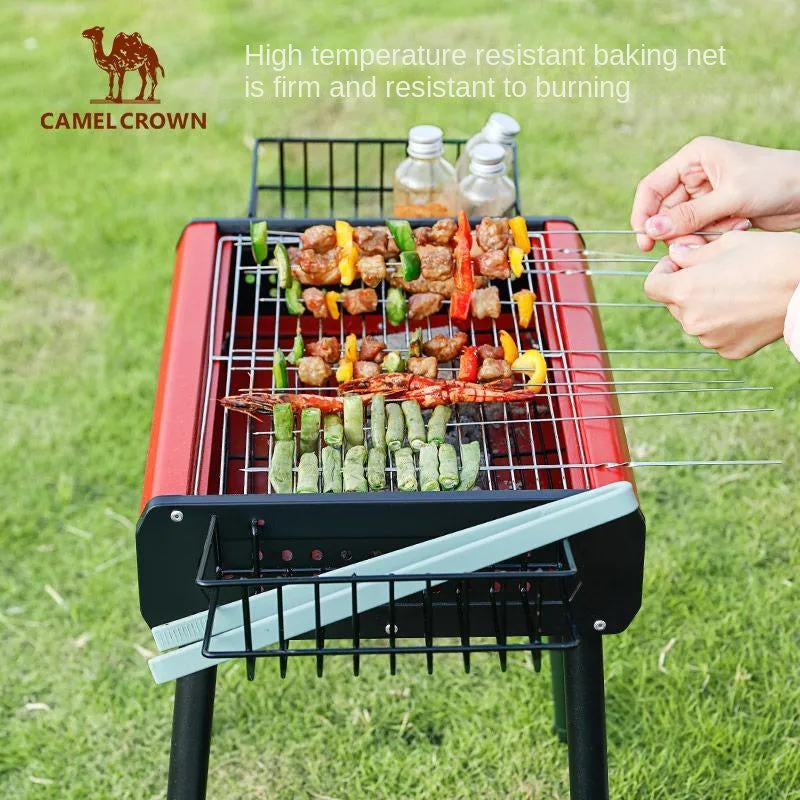 BBQ Grill Chacoal portable Foldable Square