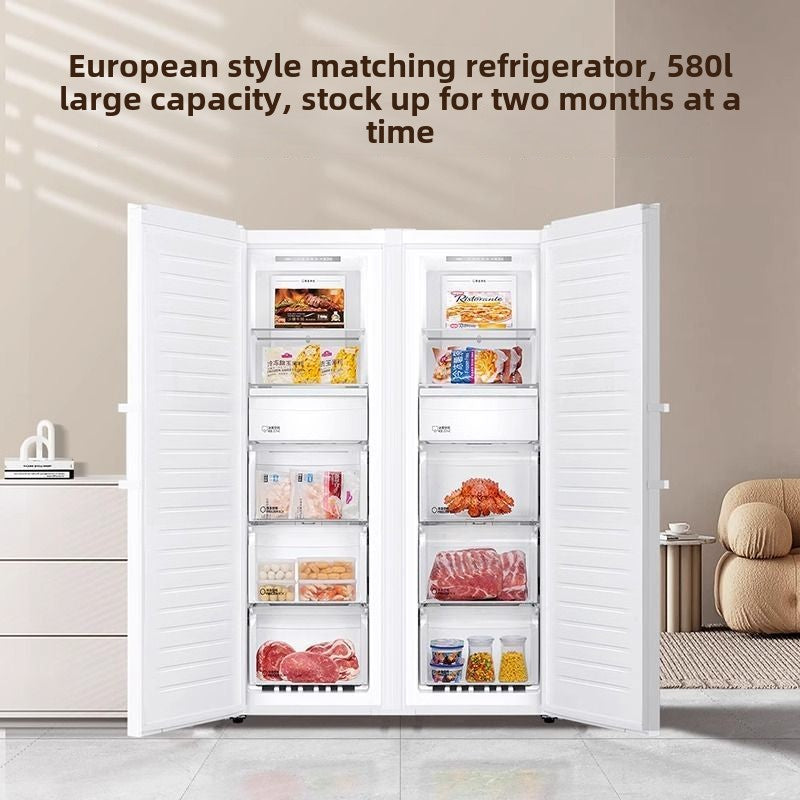 Haier/Haier BD-290WGHEGDW9 European-Style Air-Cooled Vertical Freezer Refrigerated Cabinet Freezer Drawer