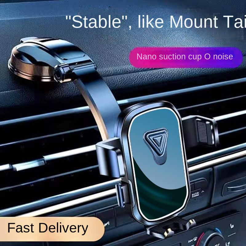 2024 New Car Phone Holder Car Navigation Air Outlet Universal Gravity Phone Mount