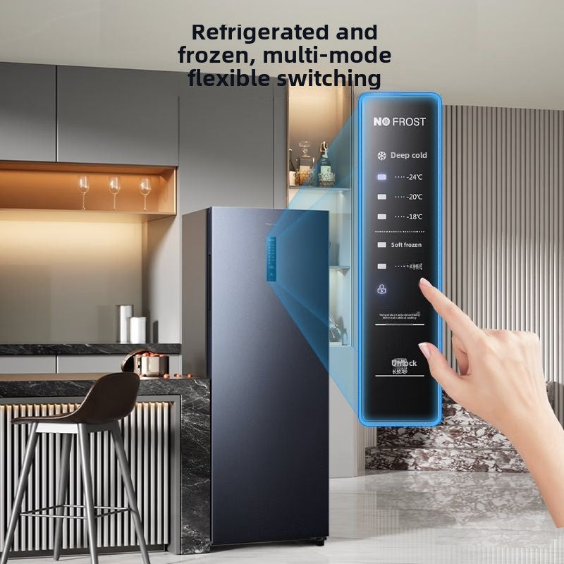 Hisense 200-Liter Vertical Freezer Household Air Cooling Frostless Breast Milk Freeze Storage Conversion Drawer BD-200WVUT