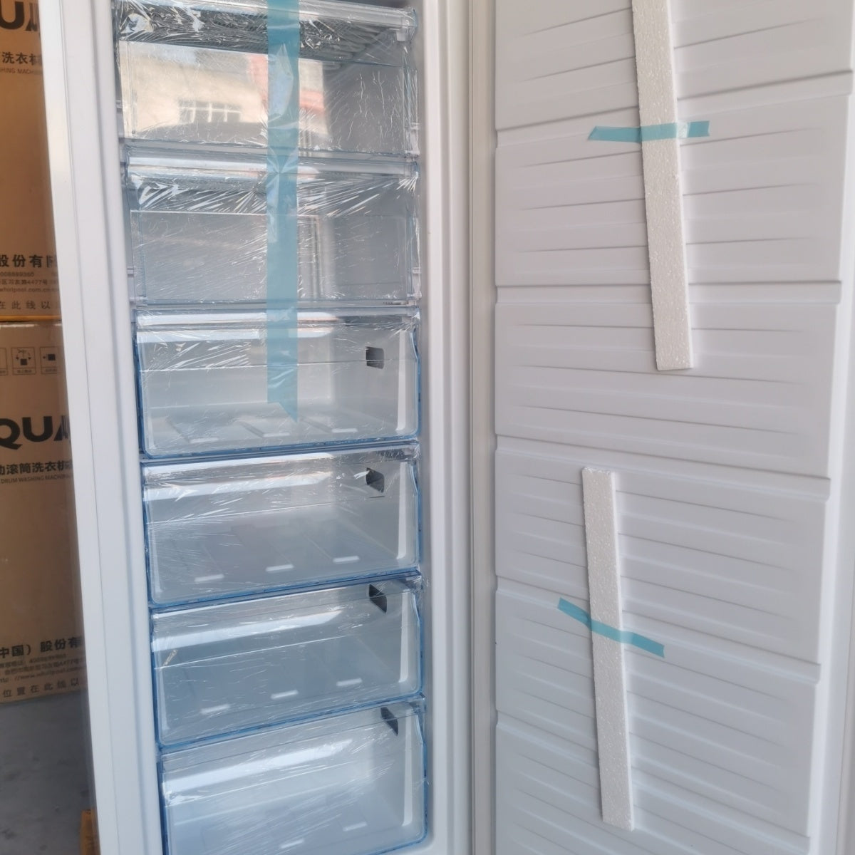 Cooling Frost-Free Freezer Chest Freezer Vertical Full Freezer Drawer Type Layered No Odor Transfer Tea Breast Milk Ice Cream Joint Warranty