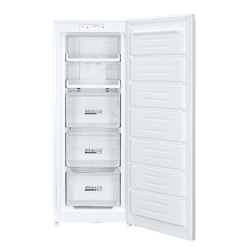 Homa First-Class Energy Efficiency Double Frequency Conversion Upright Refrigerators Household Cabinet Freezer Air Cooling Frostless Deep Cold Quick-Frozen Small Mini