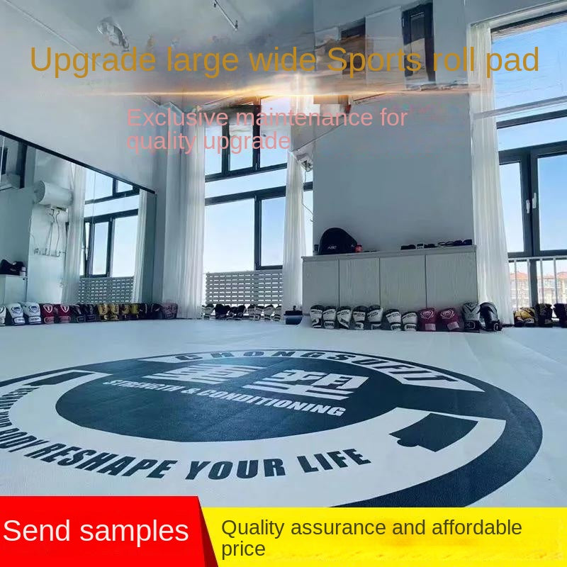 Boxing rollout mat cover single martial arts free combat training mat Boxing Jiu-jitsu judo mat