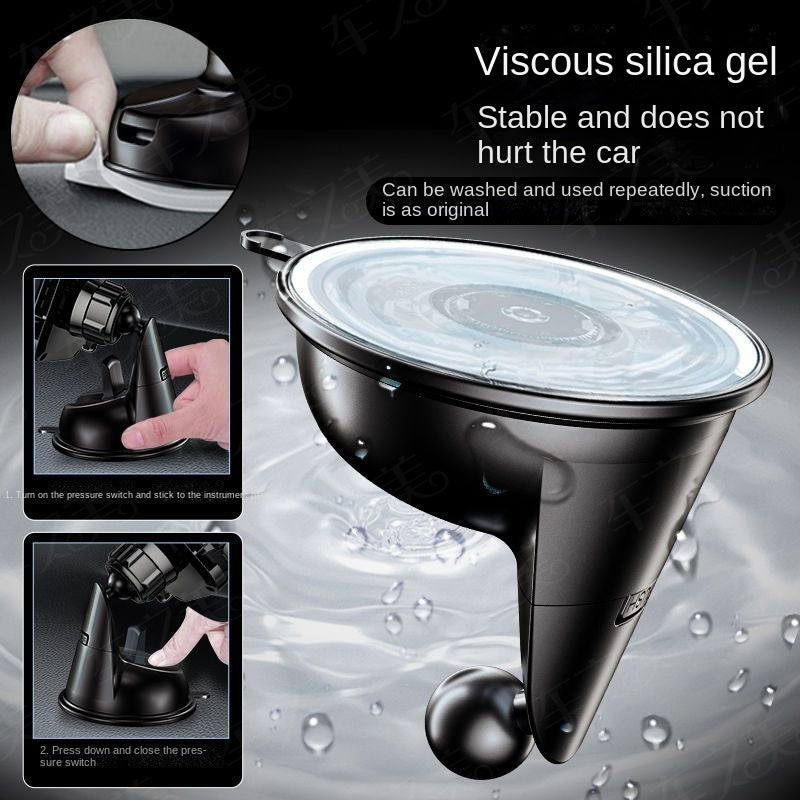 Car Phone Holder Car Navigation Fixed Suction Type Car Universal Gravity Bracket