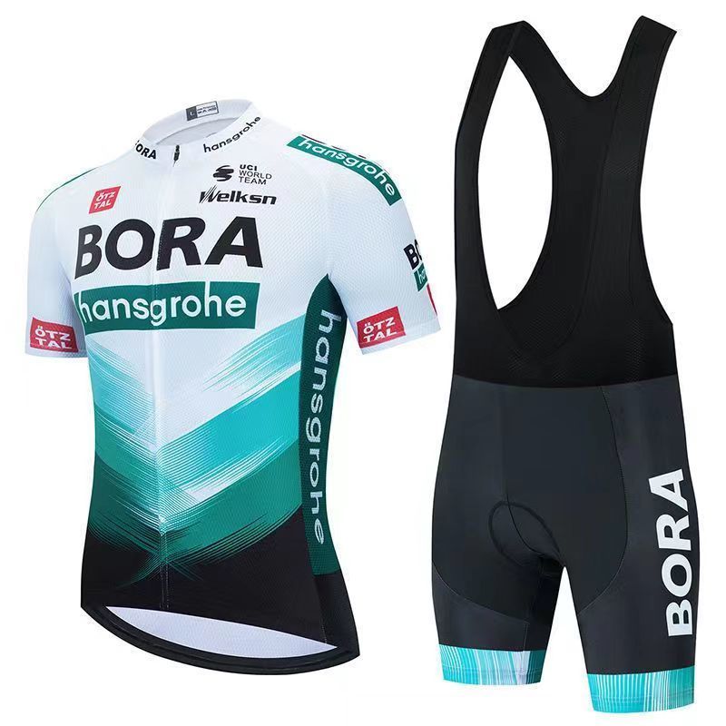 2022New Tour France Team Short-Sleeve Cycling Clothes Suit Baby Boy and Girl Summer Quick-Drying Breathable Bicycle Road Wear
