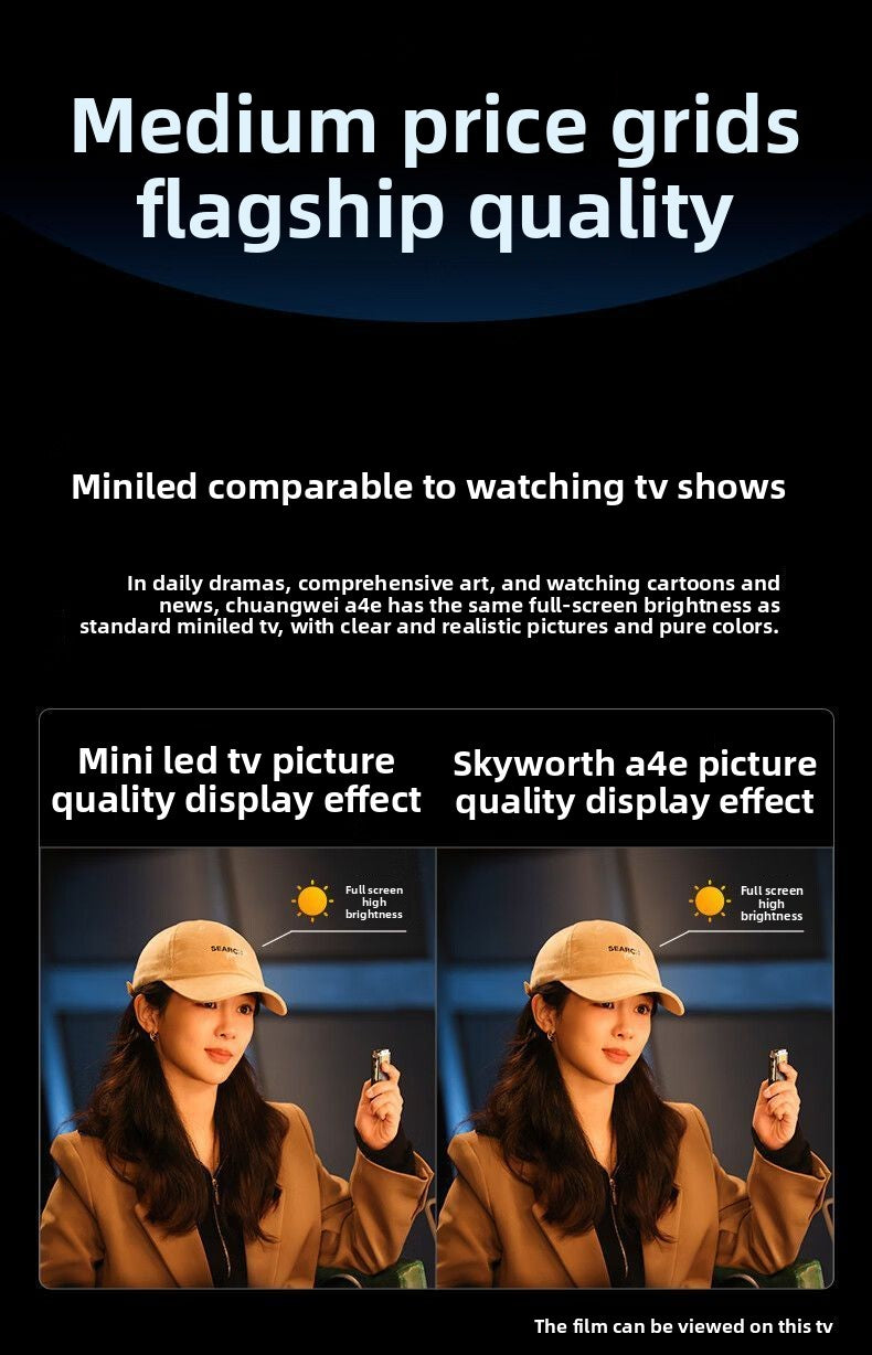 Skyworth 65A4E 65-inch 3+64G Comparable Mini LED HiFi Sound 4K HD Smart TV