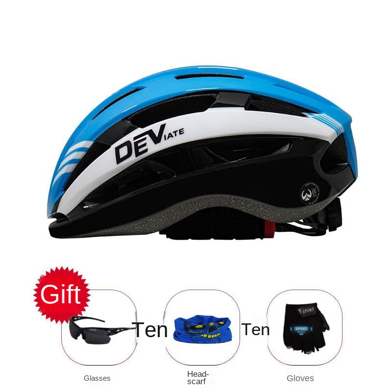 DEVIATE Integrated Bicycle Riding Helmet Bicycle Helmet Bicycle Helmet Universal