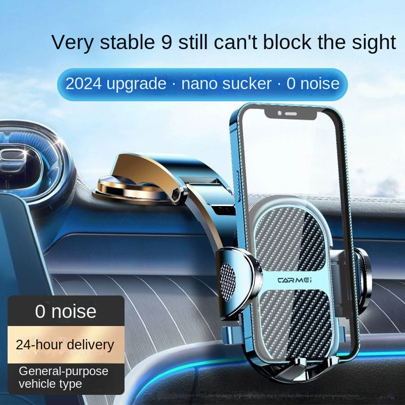 Car Phone Holder 2024New Suction Cup Automobile Instrument Panel Universal Navigation Universal Holder