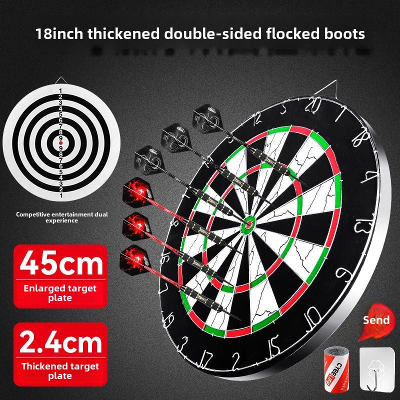 Cyeelife Official Authentic Products Dart Board Set Professional Competition 18-Inch Training Flocking Indoor Large Plate Target Plate