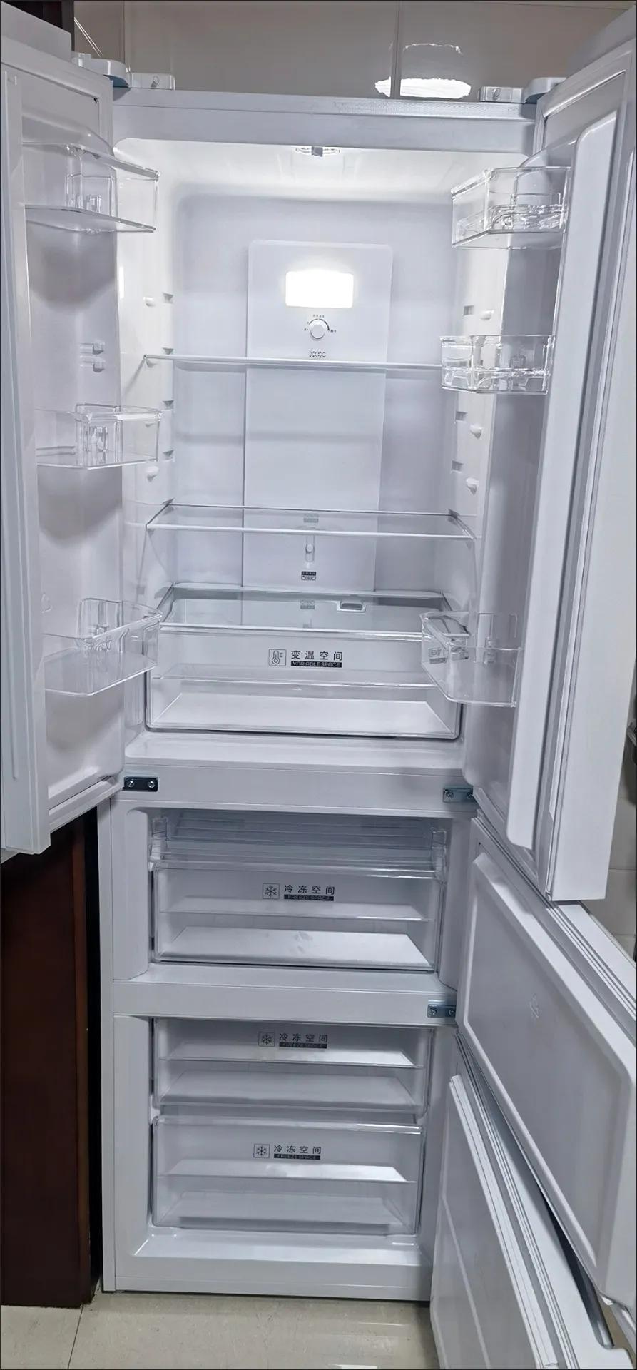 TCL Refrigerator 252L French multi doors no frost BCD-252V3-D
