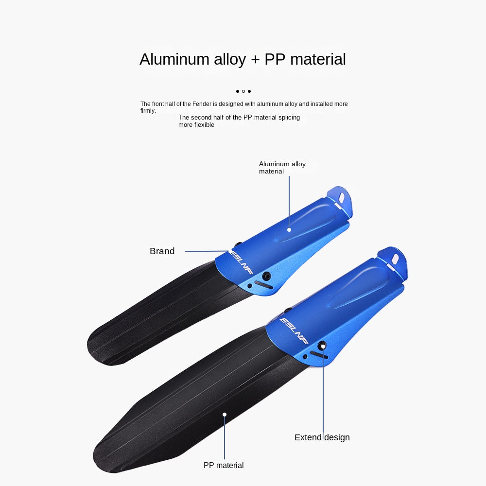 Bicycle Fender 14-20 Inch Stroller Bicycle Mountain Bike Universal Front and Rear Cement Tile Baffle Cycling Fitting