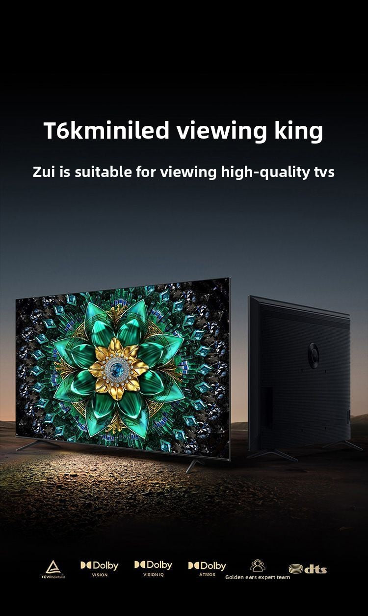 TCL TV 65T6K 65inch QD-Mini LED 512-zone HDR 1300nits Quantum Dot TV