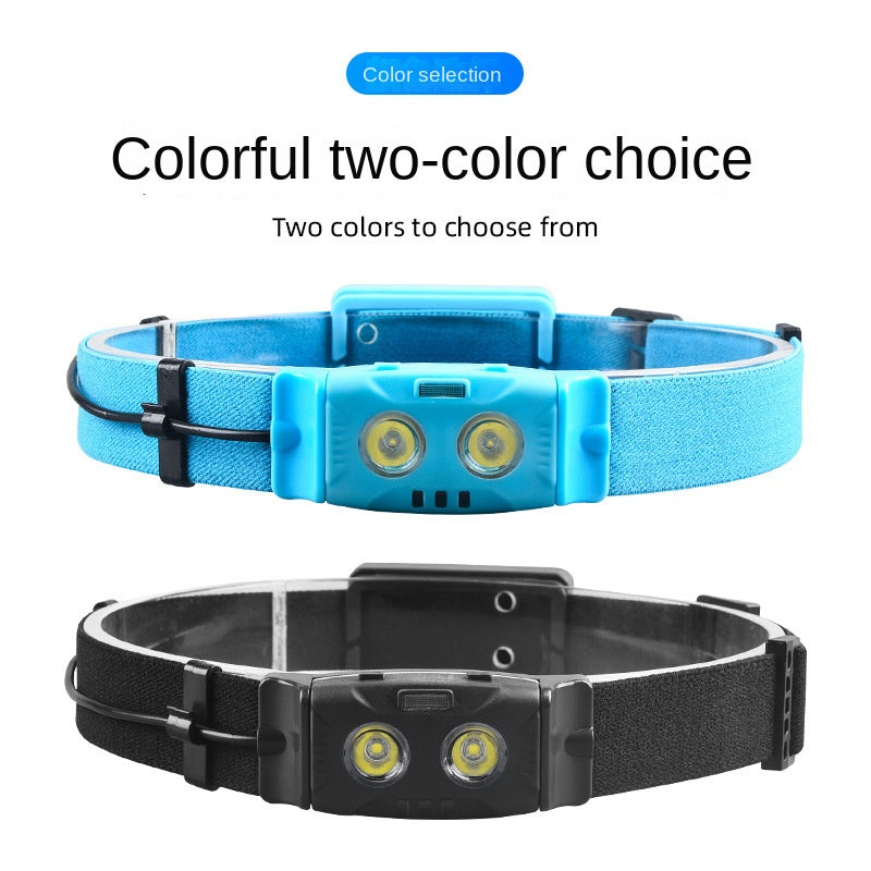 Headlight Strong Light USB Charging Super Bright Head-Mounted Lighting Led Ultra-Long Life Battery Night Fishing Waterproof Outdoor Run Light