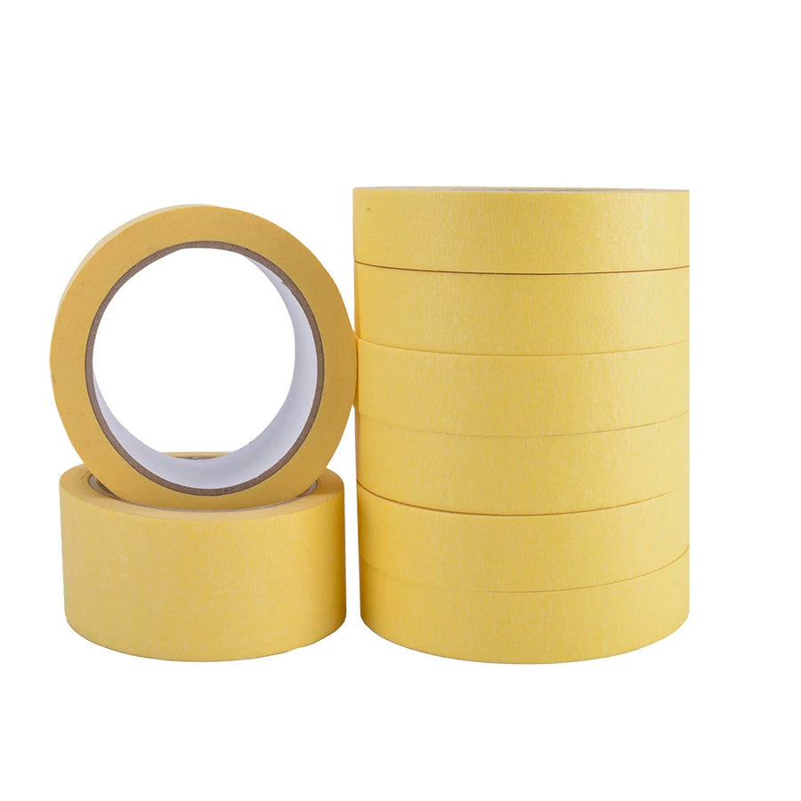 Jumbo Roll Strong Sticky Temperature Resistance Coated Acrylic Adhesive Masking Tape with LOGO