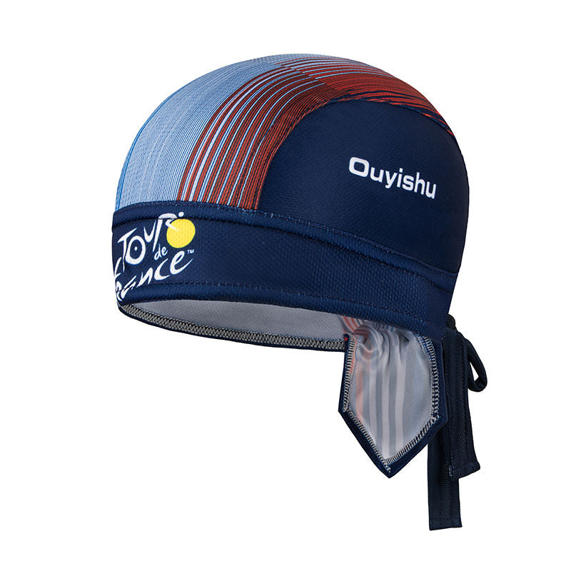 2022 New Bicycle Riding Small Cloth Cap Hip Hop Kerchief Helmet Lining Sun Hat Lightweight Breathable Men and Women