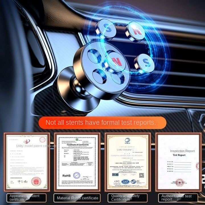 Magnetic Car Phone Holder 2024New Car Car Dashboard Fixed Navigation Bracket