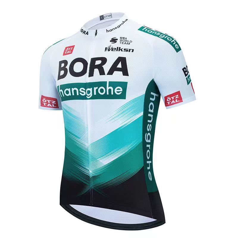 2022New Tour France Team Short-Sleeve Cycling Clothes Suit Baby Boy and Girl Summer Quick-Drying Breathable Bicycle Road Wear