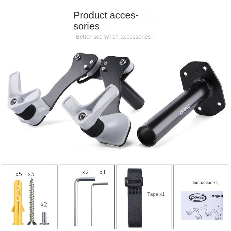 Bicycle Wall Hanger Highway Mountain Bicycle Wall Hook Balance Bike (for Kids) Adjustable Bike Rack