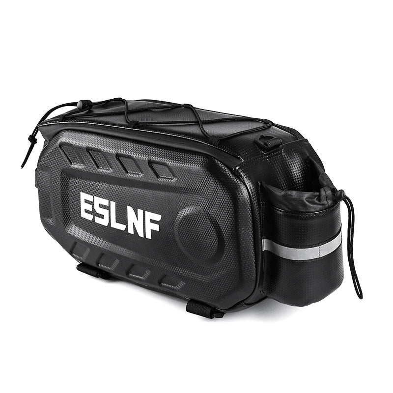 Bicycle Bag 17L Large Capacity Road Bike Hard Shell Waterproof Pannier Bag Mountain Bike Multifunctional Rack Bag