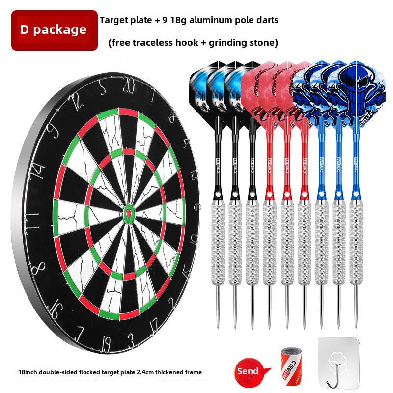 Cyeelife Official Authentic Products Dart Board Set Professional Competition 18-Inch Training Flocking Indoor Large Plate Target Plate