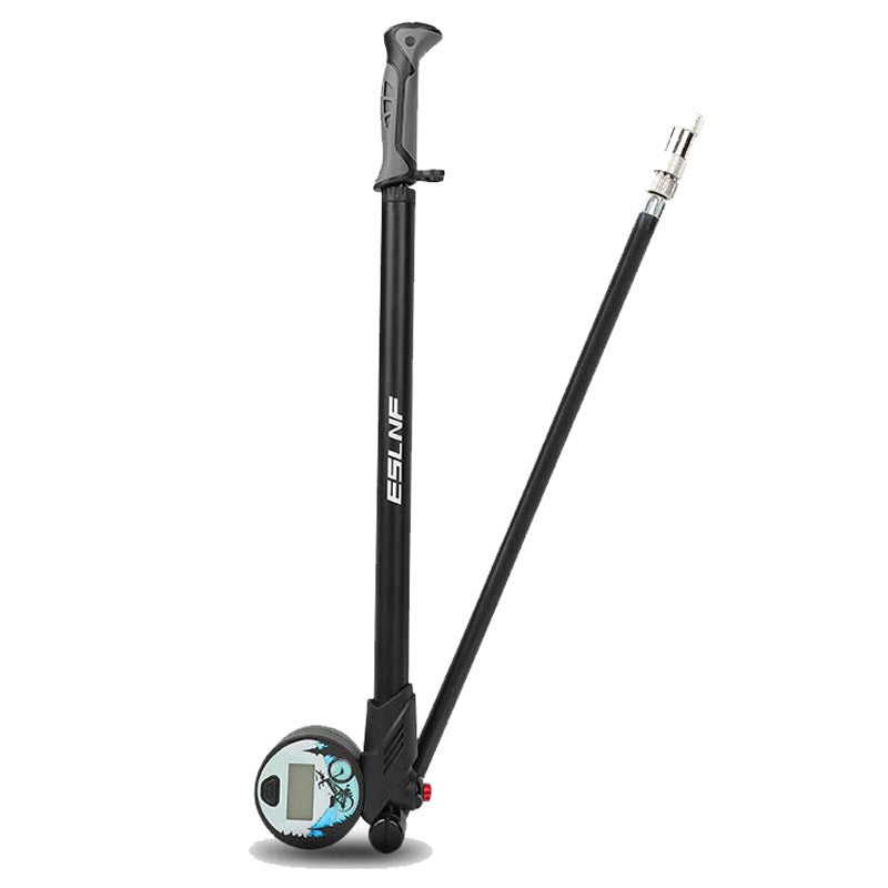 Eslnf Bicycle Tire Pump Us/French Valve Universal Charging Cylinder Portable Road Bike High Pressure Air Pump