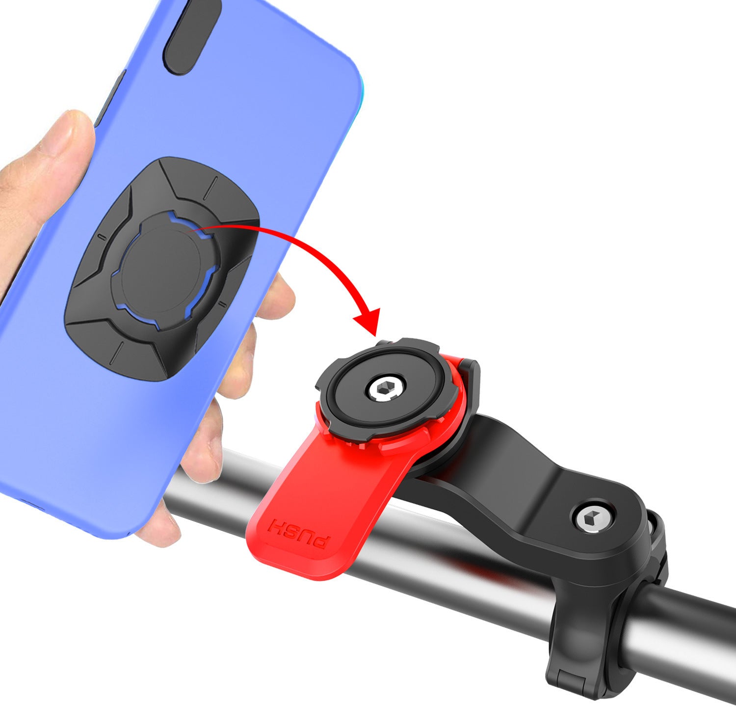 Cross-Border New Arrival Bicycle Kickstand Mountain Motorcycle Navigation Bracket Cycling Fixture and Fitting Mobile Phone Bracket