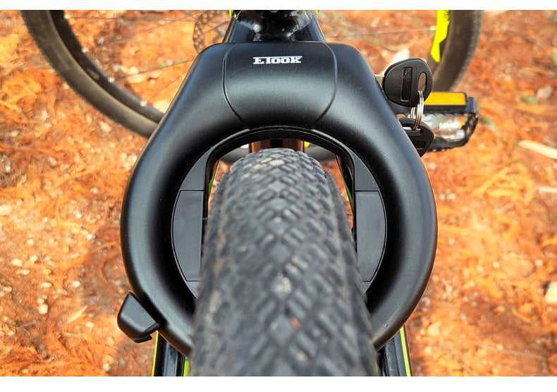 ETOOK Bicycle Lock Crab Claw Lock Horseshoe Lock Mountain Bike Road Bike Universal Anti-theft Strong Alloy Frame U-shaped Lock