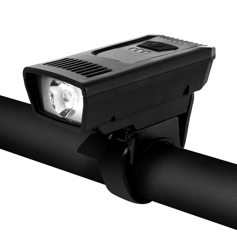 Bicycle Headlight Headlight Cycling Fixture Cycling Mountain Bike USB Rechargeable Lighting Headlight Cycling Headlight