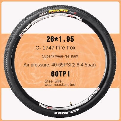 Zhengxin Bicycle Tire Mountain Bike C1820 20/24/26/27.5/29x1.95 2.1 Bicycle Tire
