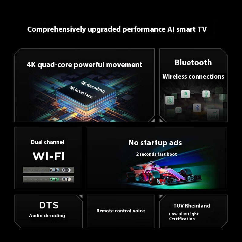 TCL Lei Niao 43-дюймовый Que 5se 4K декодирование Full HD Ультратонкий полноэкранный смарт-телевизор для образовательных целей, игр, Smart LCD плоский телевизор 43-дюймовый 43f175c Загрузка без рекламы 