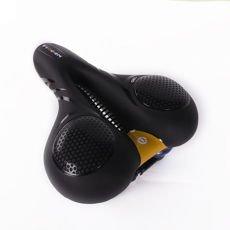 Bicycle Accessories Cycling Fixture Middle Hole Bicycle Saddle plus-Sized Silicone Breathable Bicycle Seat Mat