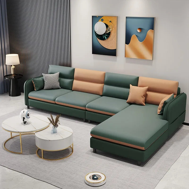 Simple Modern Washable Detachable Fabric Sofa ZC01