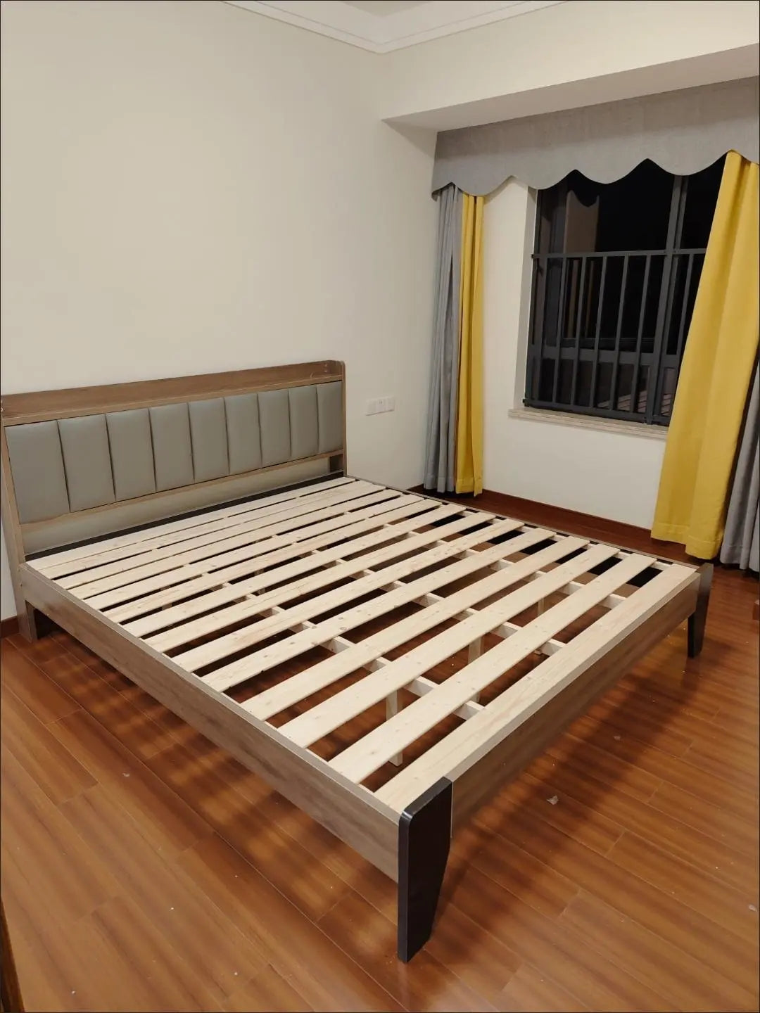 solid wood bed soft