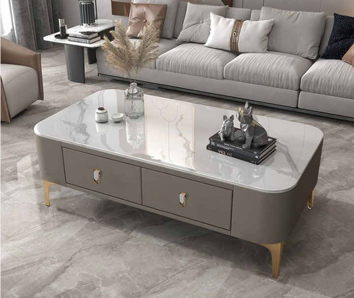 Modern Wood TV Stand+Coffee Table FG01